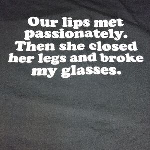 Our Lips Met Biker Motorcycle Chopper 2XL Harley Davidson